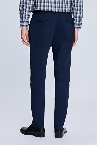 Hatemoğlu Сині динамічні штани-джоггери з боковими кишенями та візерунком