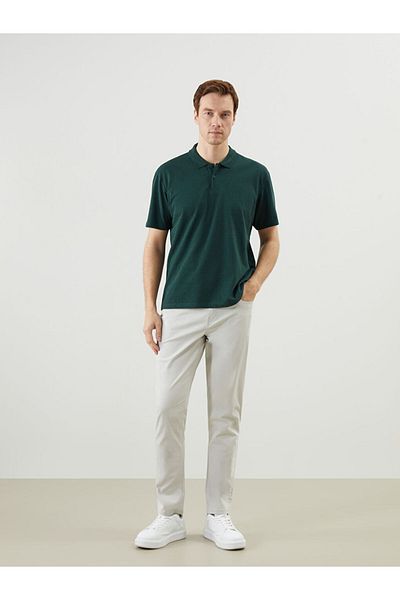 LC Waikiki Νέας σεζόν Polo Collar Short Sleeve Ανδρικό Tisort - S5KD01Z8