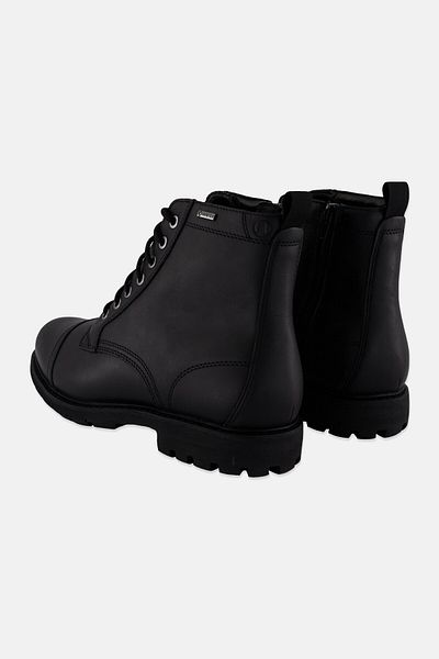 CLARKS Men Standard Batcombe Capgtx Lace Up Ankle Boots, Black