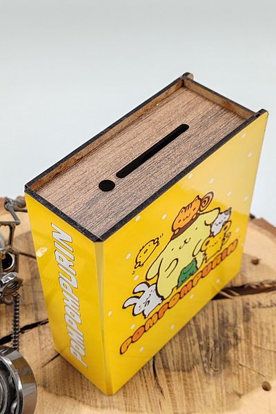 Vagonik Ξύλινος κουμπαράς με θέμα Keroppi - Parabox