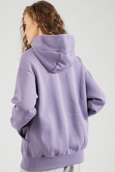 Nike Îmbrăcăminte sport Phoenix Fleece Pulover oversize Hanorac pentru femei Hanorac cu glugă, cu croiala largi, violet