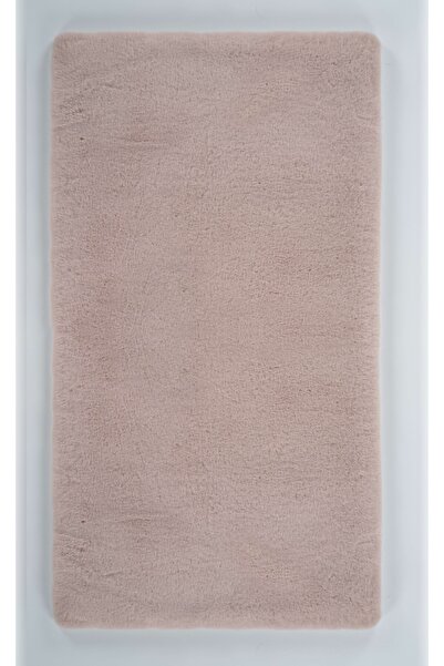 Apex Halı Palma Pudra Yumuşacık Dokulu Üst Kalite Pelüş Dikdörtgen Kesim Halı