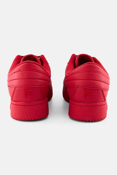 Fila Men A-Low Lace Up Outdoor Shoes, Red