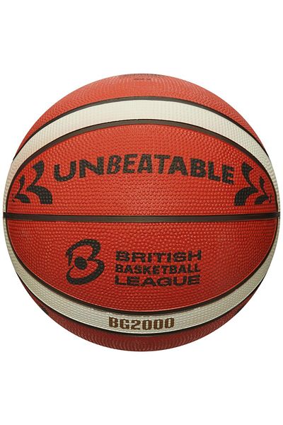 MOLTEN Unbeatable Size 7 Basketball | Rubber | Indoor & Outdoor | For Boys, Girls & Adults | Orange/ivory