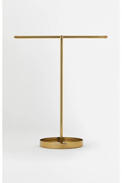 burenze Modern Tasarım Dekoratif Takı Düzenleyici Kolye Takı Kutusu Standı Makyaj Organizeri Eskitme Gold