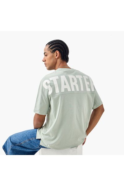 Starter Logo Print T-shirt With Short Sleeves