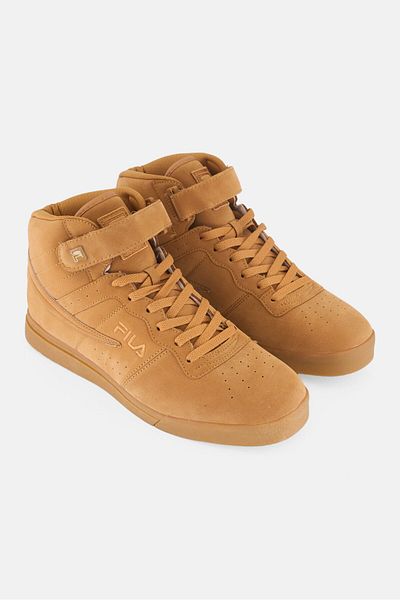 FILA Men Vulc 13 Gum Fs Lace up Outdoor Shoes, Dark Tan