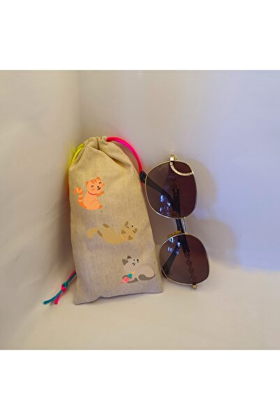 Pano Kids Patiska Nostalji Patterned Glasses Case