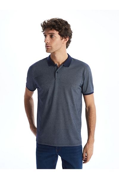 LC Waikiki Tricou pentru bărbați cu mânecă scurtă cu guler polo de sezon nou - S5K252Z8