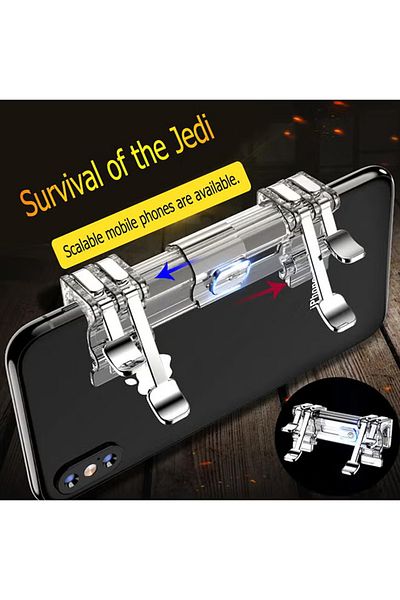 Primo Plus K9 Mobile Phone Game Grip Fire Button Controller Joystick Gamepad for PUBG