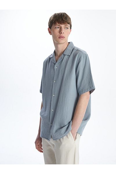 LC Waikiki Standard Fit Short Sleeve Men's Shirt