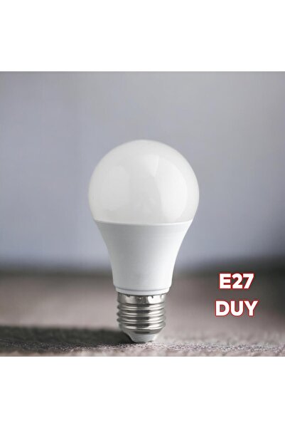 Badem10 Tasarruflu Ampul 18 W Led Lamba Beyaz E27 Duy 1760 Lümen Uzun Ömürlü  220 Volt Elektrik 1 Adet