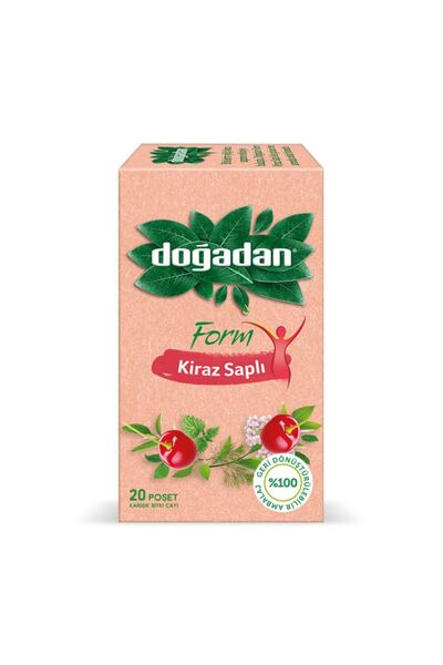 Doğadan Form Kiraz Saplı Karışık Bitki Çayı 20'li X 2 Adet