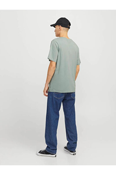 Jack & Jones Ανδρικό μπλουζάκι Navy Blue Jjhudson Tee Ss Crew Neck Ln T-shirt 12268477