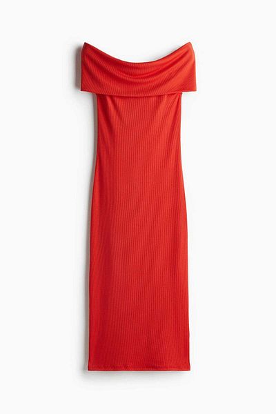 H&M Off-the-shoulder dress