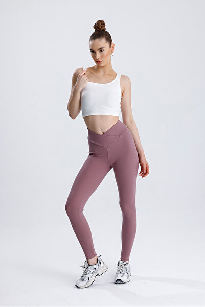 FV Облягаючі еластичні легінси з високою талією з перехресною розтяжкою від Orme