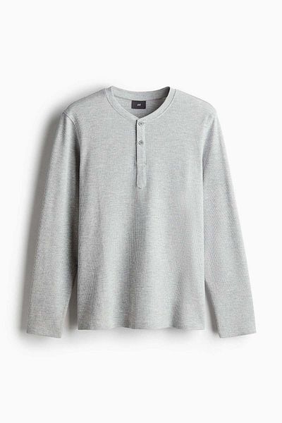 H&M Regular Fit Waffled pyjamas