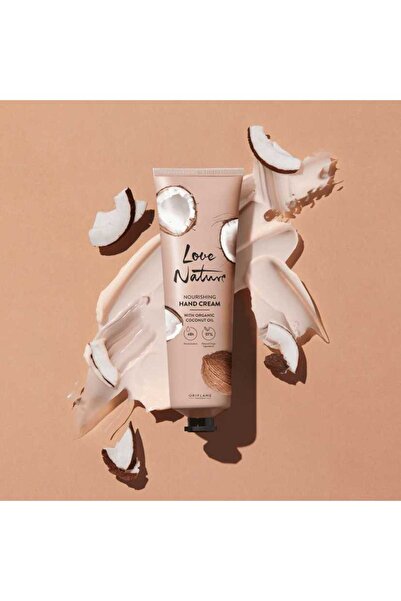 Oriflame كريم مغذي لليدين من لوف نيتشر يحتوي على جوز الهند 75 مل 41338