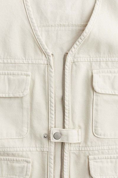 H&M Twill cargo gilet