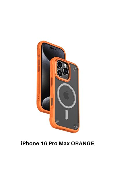 Momax AiR CaseForm Magnetic Case iPhone 16 Pro Max (Orange)