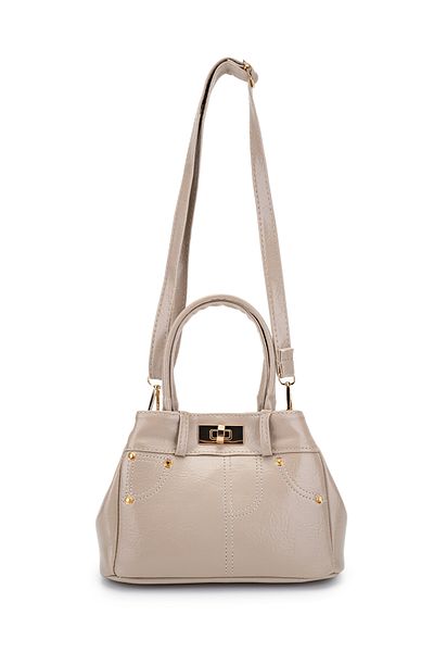 minebag Piele artificială - Geantă de damă Dirty Mink cu aspect Jean