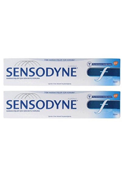Sensodyne Diş Macunu Florürlü 100Ml x 2 Adet