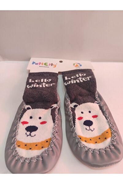 Home Socks with Leather Sole