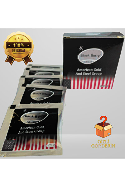 black berry Gold Masaj Kremi 5x3ml