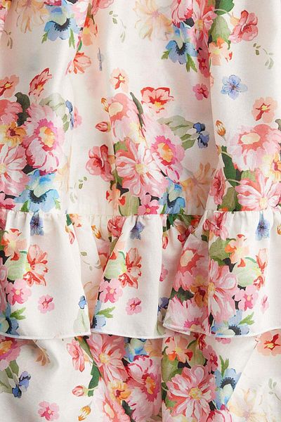 H&M Flounce-trimmed dress