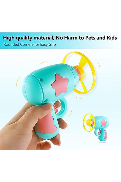 COOYA Cat Toy, 4 Flying Propellers & 1 Luminous Propellers, Pet Toys Cats,  Pet Fetch Toy for Training