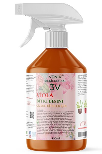 3v Viola Plant Nutrition| Most Effective Flower Leaf Root Enhancer | Nutrition of All Plants | Concentrate