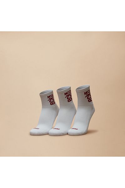 ECKO Set of 3 - Ecko Unltd Logo Detail Crew Length Socks