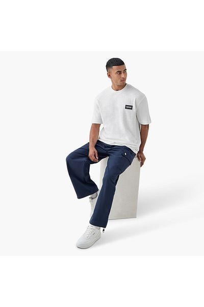 Lee Cooper تي شيرت بشعار منقوش