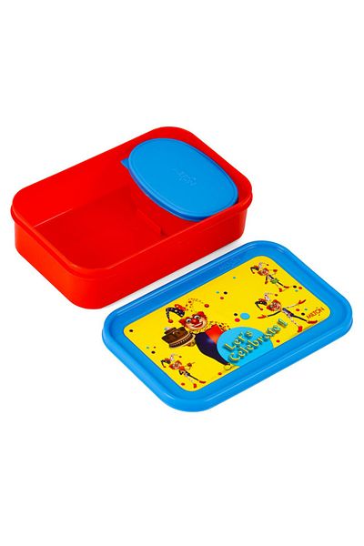 Milton School Time Lunch Box - Red