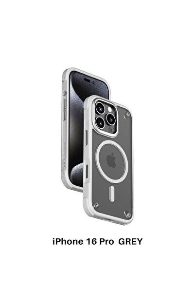 Momax AiR CaseForm Magnetic Case iPhone 16 Pro (Light Grey)