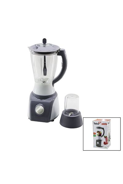 Findit TEBA TSW-1800 - مفرمة خلاط بسعة 2.5 لتر، وعاء مكون من قطعتين، ونظام شعاع الثلج والشارب