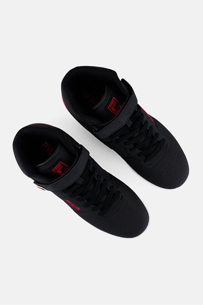 Fila Men Vulc 13 Matte Velcro Closure Outdoor Shoes, Black
