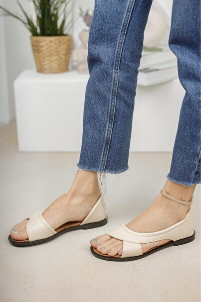 Moda Frato Modafrato Pwr Açık Kadın Sandalet Yazlık Ayakkabı Babet