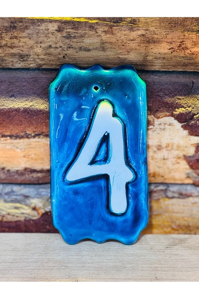 ATÖLYE SAİT Ceramic Door Number