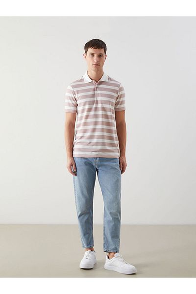LC Waikiki Ανδρικό μπλουζάκι με κοντό μανίκι LCWAIKIKI Classic Polo λαιμόκοψη