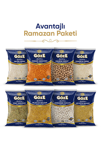GÖZE Pirinç Bakliyat Ramazan Kolisi - Küçük