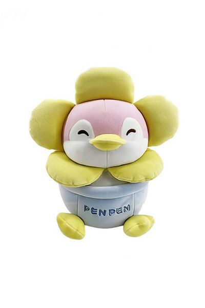 Miniso Mini Family Series Ben Ben Flower Penguin Doll - 24 cm