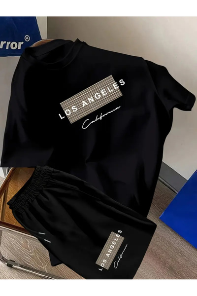 Hunors Sportswear & Company Unisex εμπριμέ μπλουζάκι και σορτς κάτω και επάνω...