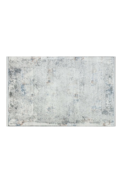 Apex Halı Serenity 7871 Gri Yumuşak Dokulu %100 Viskon Makine Dokuması Halı