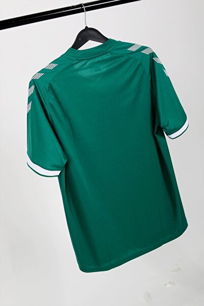 hummel Fast Basic Futbol Forması Tek Üst (İsim ve Numara Yazılır)-Yeşil - 2XL