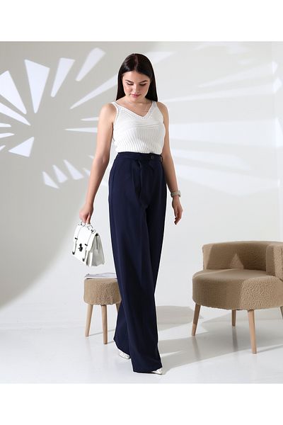 COCOCİX Wide Leg Model Fabric Trousers
