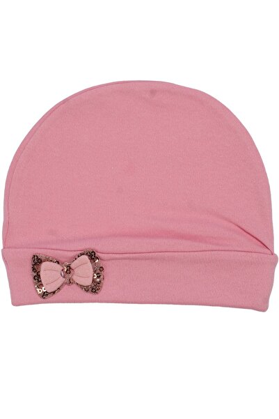 bebegen طفلة الوردي الترتر القوس قبعة