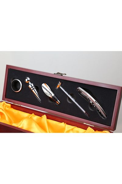 imsaconcept Wooden Box and Corkscrew Set