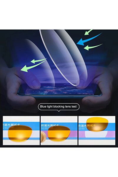 anyway Ofis Bilgisayar Mavi Işık Engelleme Gözlük Unisex Anti Mavi Işık Filtre Gözlük