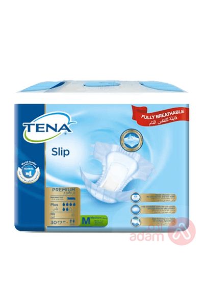 TENA SLIP PLUS ADLT DIAPER PRMUM M 30PAD